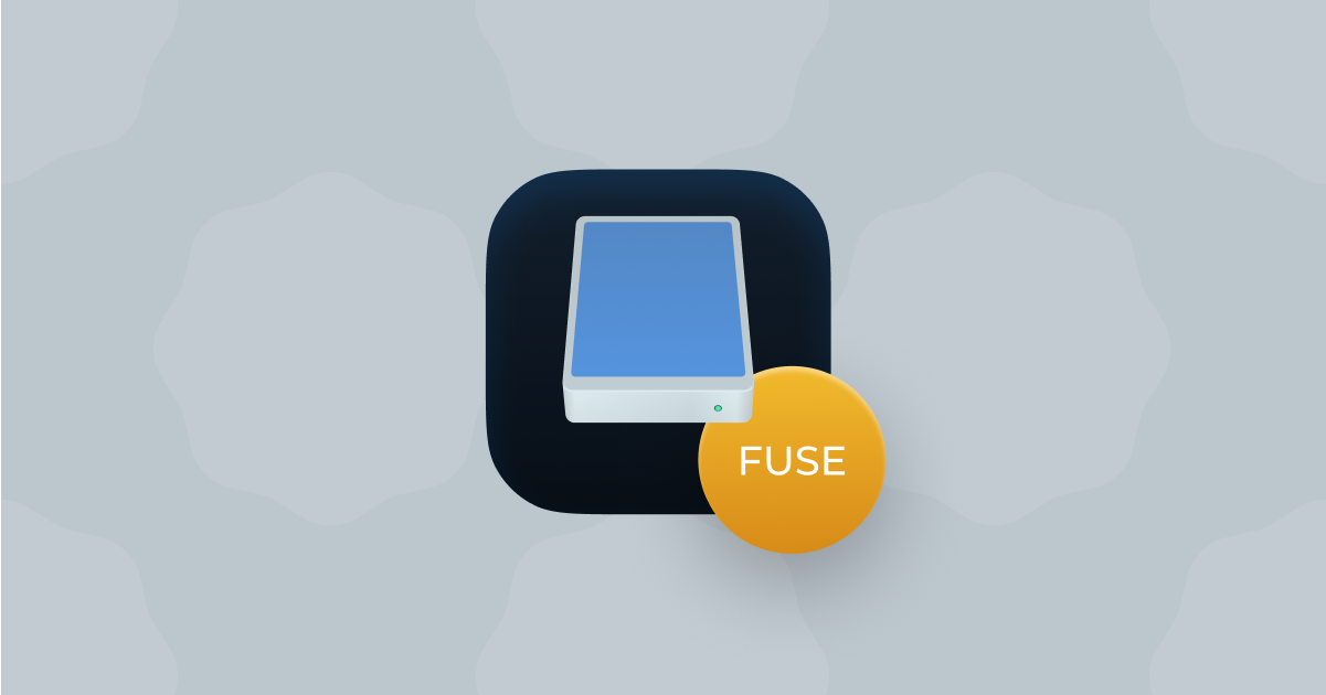 What is macFUSE, and how do I uninstall it?